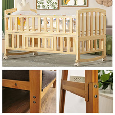 Crib Screws Hardware Replacement Kit -25 Set M6x40mm/50mm/60mm/70mm/80mm Hex ...