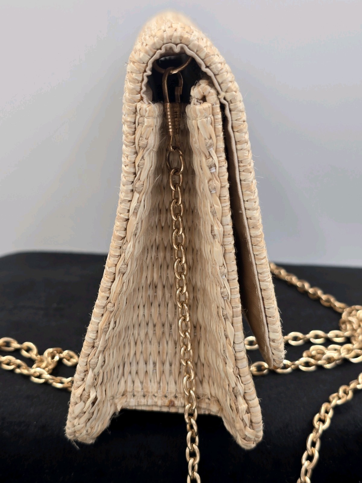 LISI LERCH NAUTICAL TURTLE RUBY STRAW CLUTCH HAND… - image 22