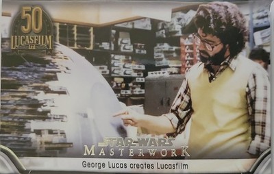 2021 Star Wars Masterwork George Lucas Creates LucasFilm  #LFA-1 