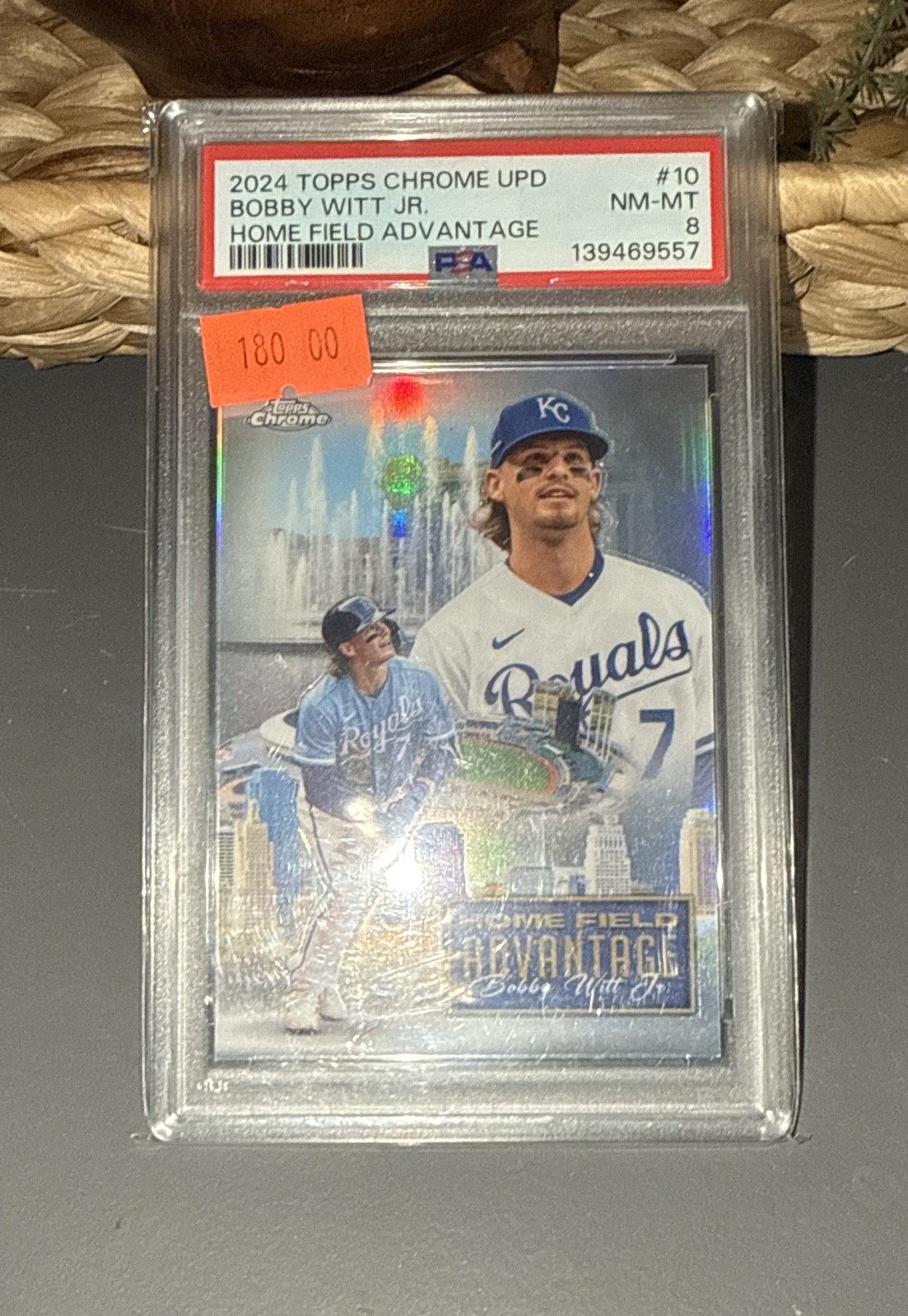 2024 Topps Chrome Update Series - Home Field Advantage Bobby Witt Jr. #HFAC-10