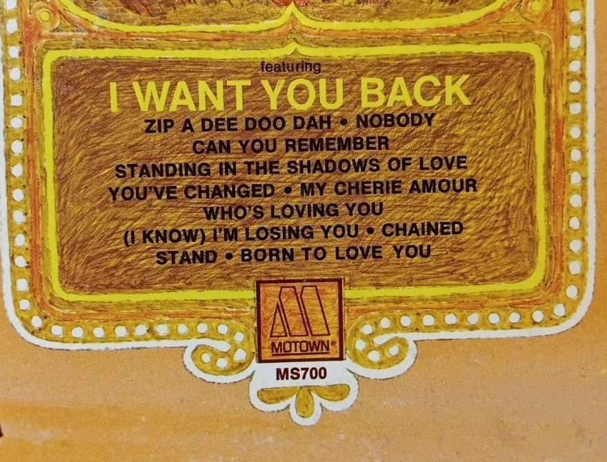 DIANA ROSS PRESENTS THE JACKSON 5 MICHAEL JACKSON 1969 MOTOWN LP VINYL ALBUM - Image 2 of 4