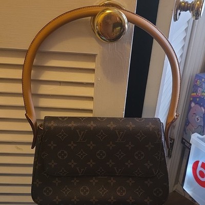 Vintage Discontined Louis Vuitton Monogram  Mini Loop Late 90s Early 00s
