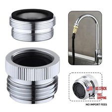 With Aerator,Sink For Bathroom/Kitchen,3/4" GHT Faucet To Garden Hose Adapter