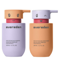 Kids Haircare Set: Hair Detangling Shampoo Conditioner for Children Ages 3 , P
