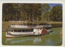 P.S MELBOURNE LEAVING LOCH 11 MILDURA VICTORIA  ACC POSTCARD