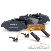 Atec Satz BremsbelÄGe + Warnkontakt Vorne FÜR Mercedes E-KLASSE W211 S211