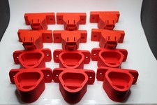 Fits Milwaukee M12 Tool and Battery Holder Mount Red 6 of Each Organizer Combo