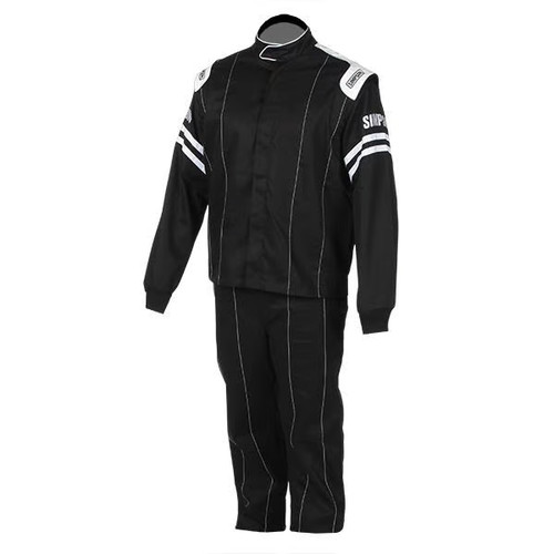 Simpson Racing L202473 Legend II Racing Pants Adult XL Black - Picture 2 of 2
