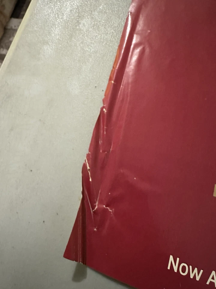 Vintage BIG TROUBLE IN LITTLE CHINA Video Store Promo Poster CBS/Fox VHS 1986 - Image 2 of 4