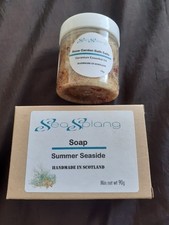 BNWB Genuine Handmade In Scotland  Rose Bath Salts And Soap, Great Gift