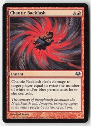 Chaotic Backlash #49 Eventide Magic: The Gathering