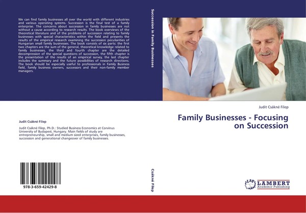 Judit CsáKné Filep | Family Businesses - Focusing On Succession | Taschenbuch-image