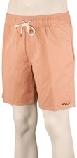 RVCA Opposites Elastic Volley Shorts - Muted Clay - New