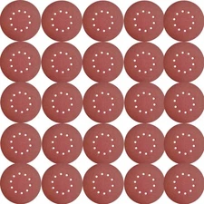 9-Inch 10 Hole 120 Grit Drywall Sandpaper 50 Pack for Sander and Finishing