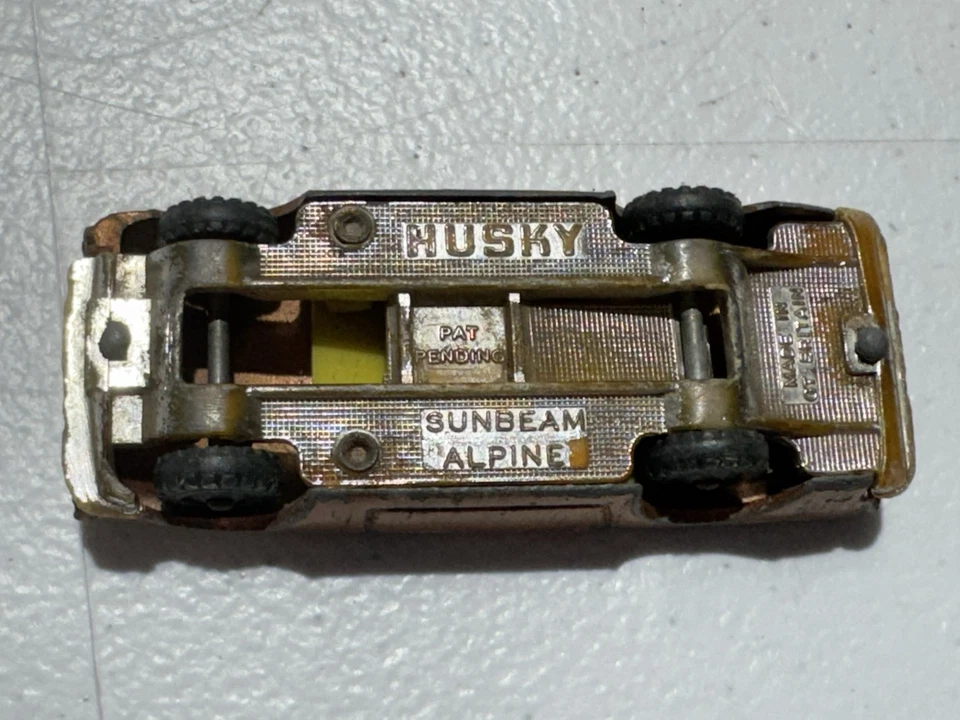 "HUSKY - COCHE CONVERTIBLE ALPINO SUNBEAM VINTAGE FUNDIDO A PRESIÓN 2,5"" - COLOR COBRE" Foto 4 de 4