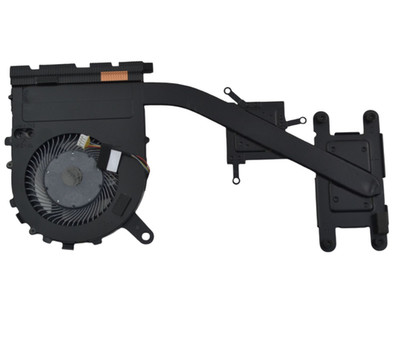 Dell Inspiron 14 7460 CPU Heatsink & Fan Assembly Discrete Nvidia Graphics 2X1VP