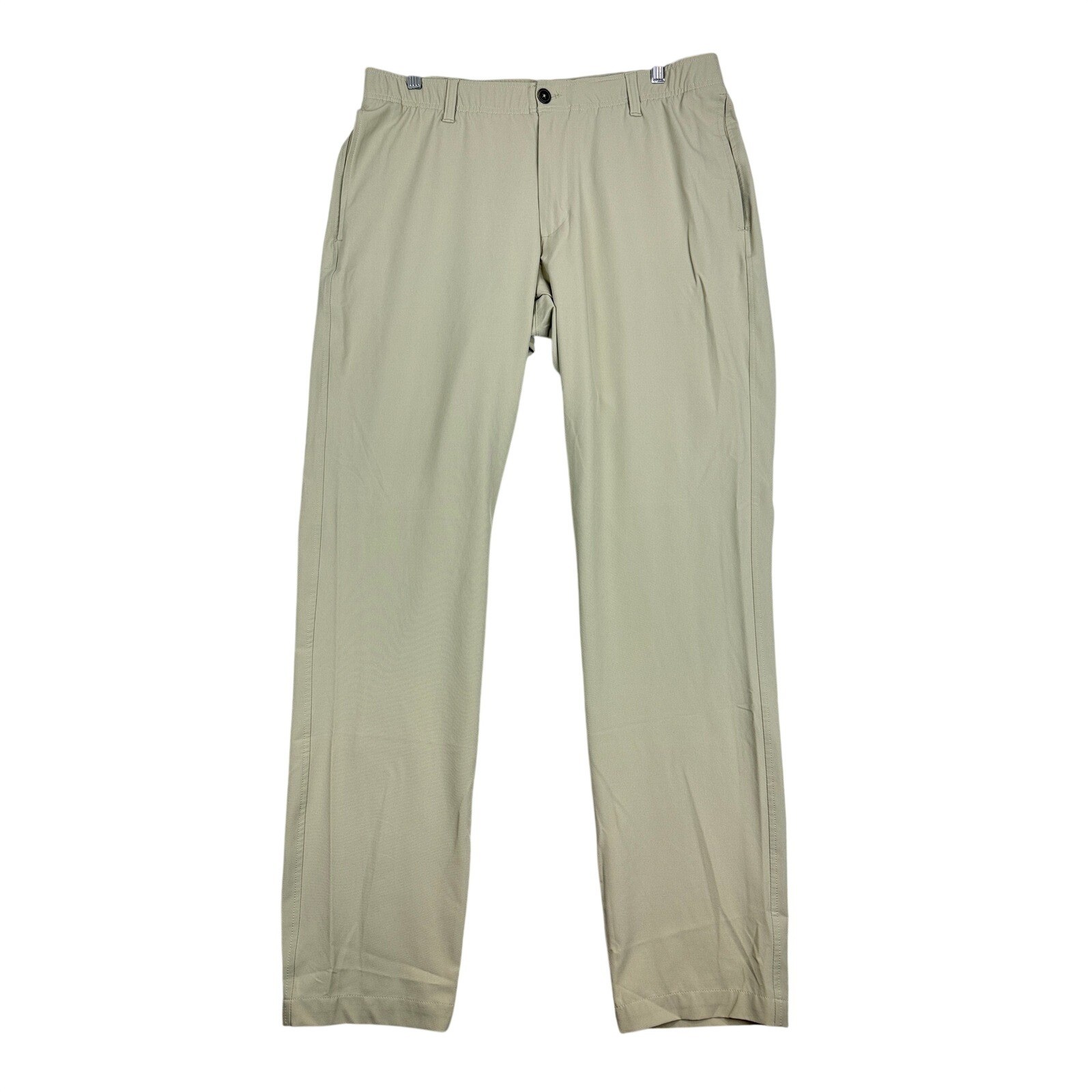 Under Armour Matchplay Golf Pants Mens 36x32 Beige Stretch Performance