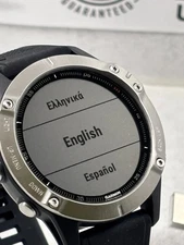 Garmin Fenix 6 Stainless Steel 47mm Silver 010-02158-00