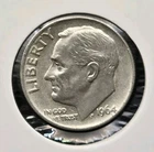 1964-P Roosevelt Dime 90% Silver US Mint Philadelphia