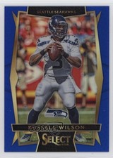 2016 Panini Select Concourse Blue Prizm 139/149 Russell Wilson #31 0ji1