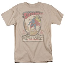 SUPERMAN 1 DISTRESSED Licensed Adult Men's Graphic Tee Shirt SM-3XL