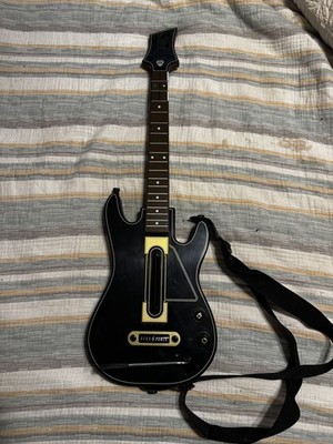 Guitar Hero Live Controller Guitar Black Gold Wireless Tested Works no toggle 