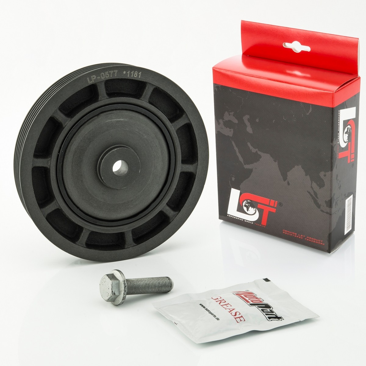 Vibration Absorber Piston Shaft Pulley for Renault Trafic 1 2 1.9 DCI