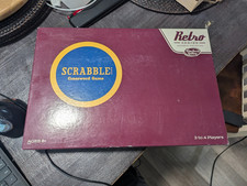SCRABBLE Crossword Board Game 1949 Retro Seri...