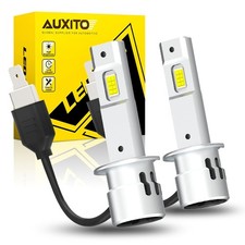 Auxito H1 LED Bulbs Fog Driving Light 200W 30000LM Super Bright Cool White 6500K