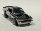 Hot Wheels Red Line Mustang Boss Hoss Chrome With Black Interior Very Near Mint