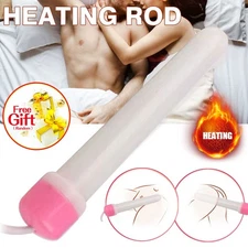 Pocket Pussy Masturbator USB Heating Rod For Men Male Warmer Vibrator Sex Toy
