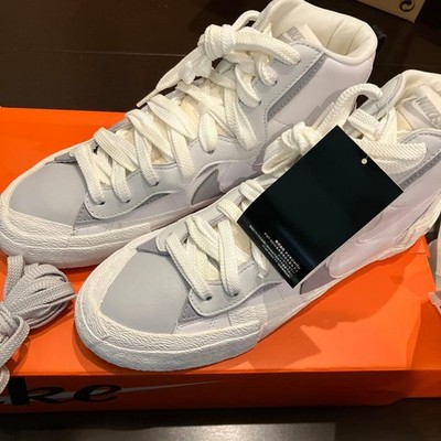 Men's Sakai Blazer Mid White 10 US - Not Worn, No Damage