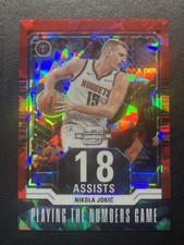 2023/24 Panini Contenders Optic Basketball Nikola Jokic Numbers Game Ice 118/175