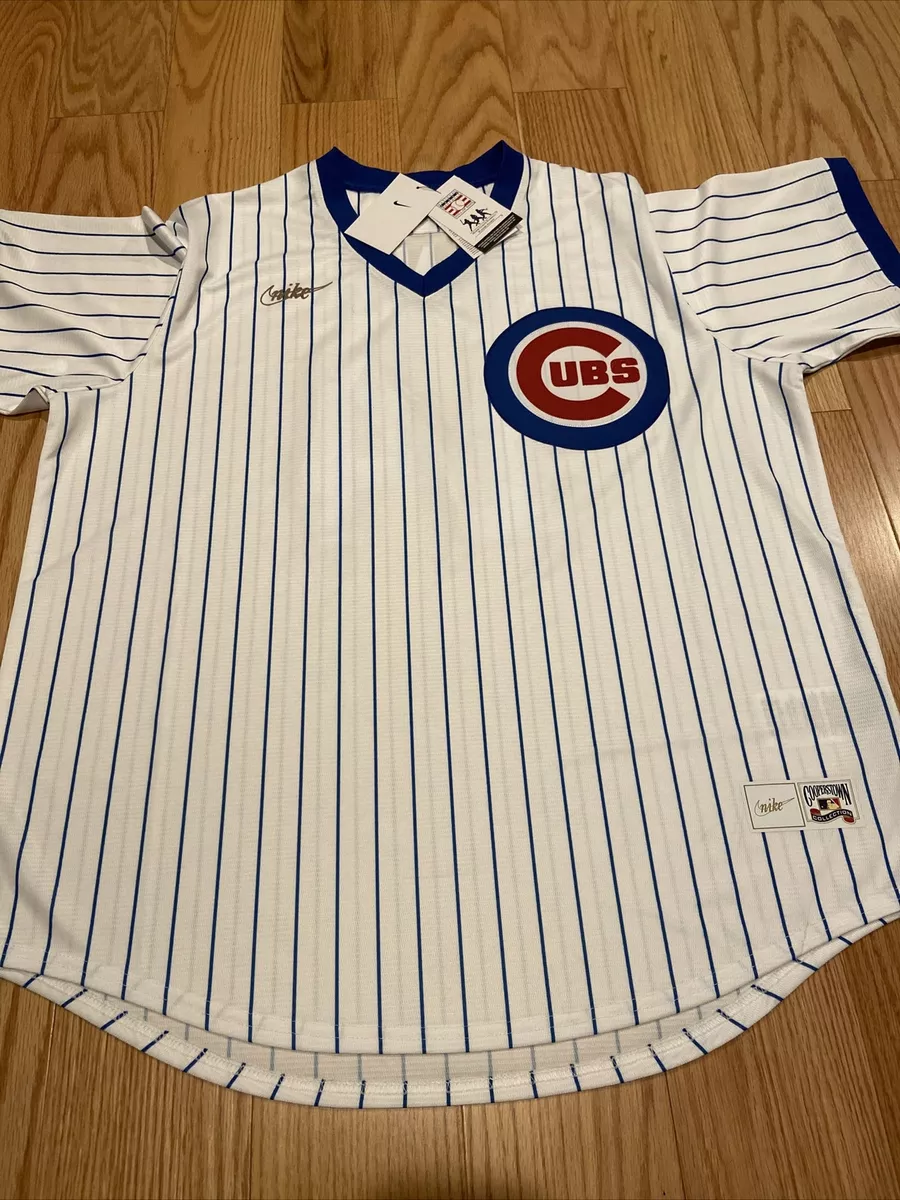 Men's Chicago Cubs Nike Black/White Official Replica Jersey