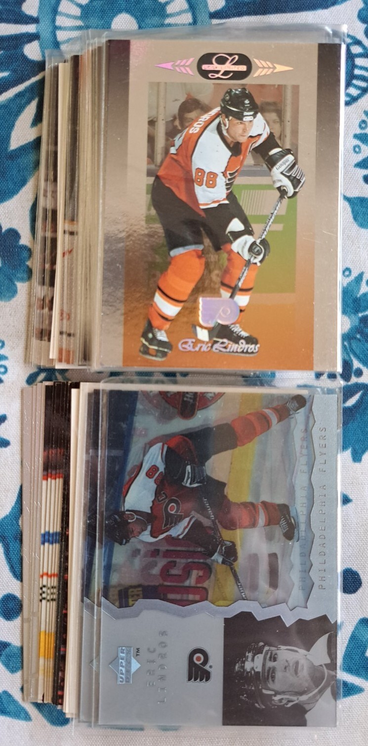 Eric Lindros 1996-97 (44) Flyers Upper Deck Ice Leaf Limited Elite