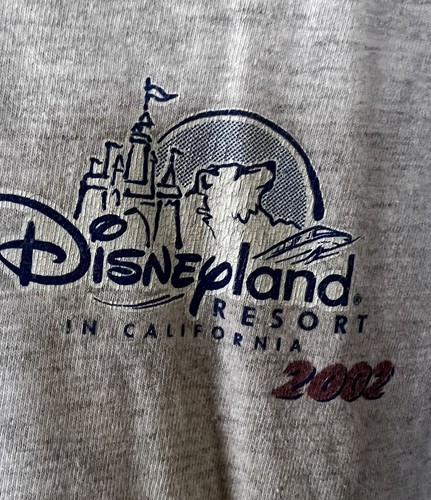 Camiseta Disneyland XL 2002 gris California Adventure Magic Music Days Chip Dale - Imagen 5 de 9