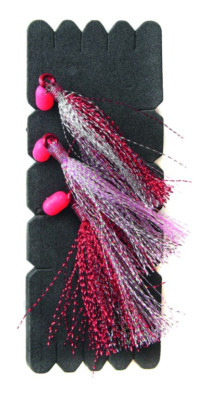 Mustad Einhänger LONG RED FLASHER f. Schnellwechselsystem 1/0 u. 4/0 Dorsch-Rig