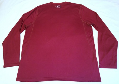 TEAM ISSUED Elon Phoenix Under Armour HeatGear long sleeve shirt Men's XL Loose - Picture 5 of 6