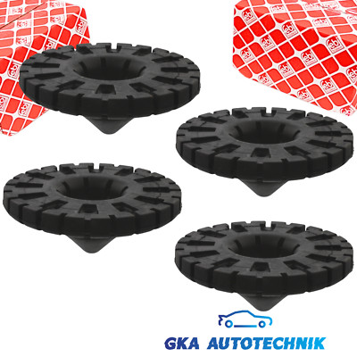 4x FEBI 37428 Federteller für AUDI A6 C5 SKODA SUPERB 1 VW PASSAT B5 3B hinten