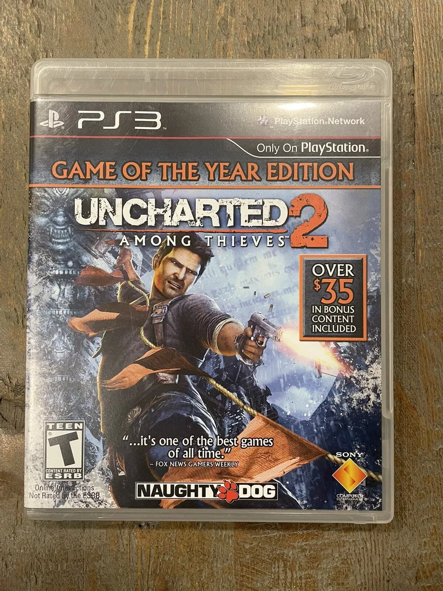 UNCHARTED 2: Among Thieves - Game of The Year Edition - Playstation 3