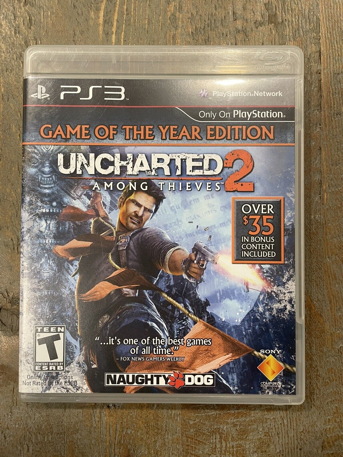 UNCHARTED 2 Game of the Year Edition