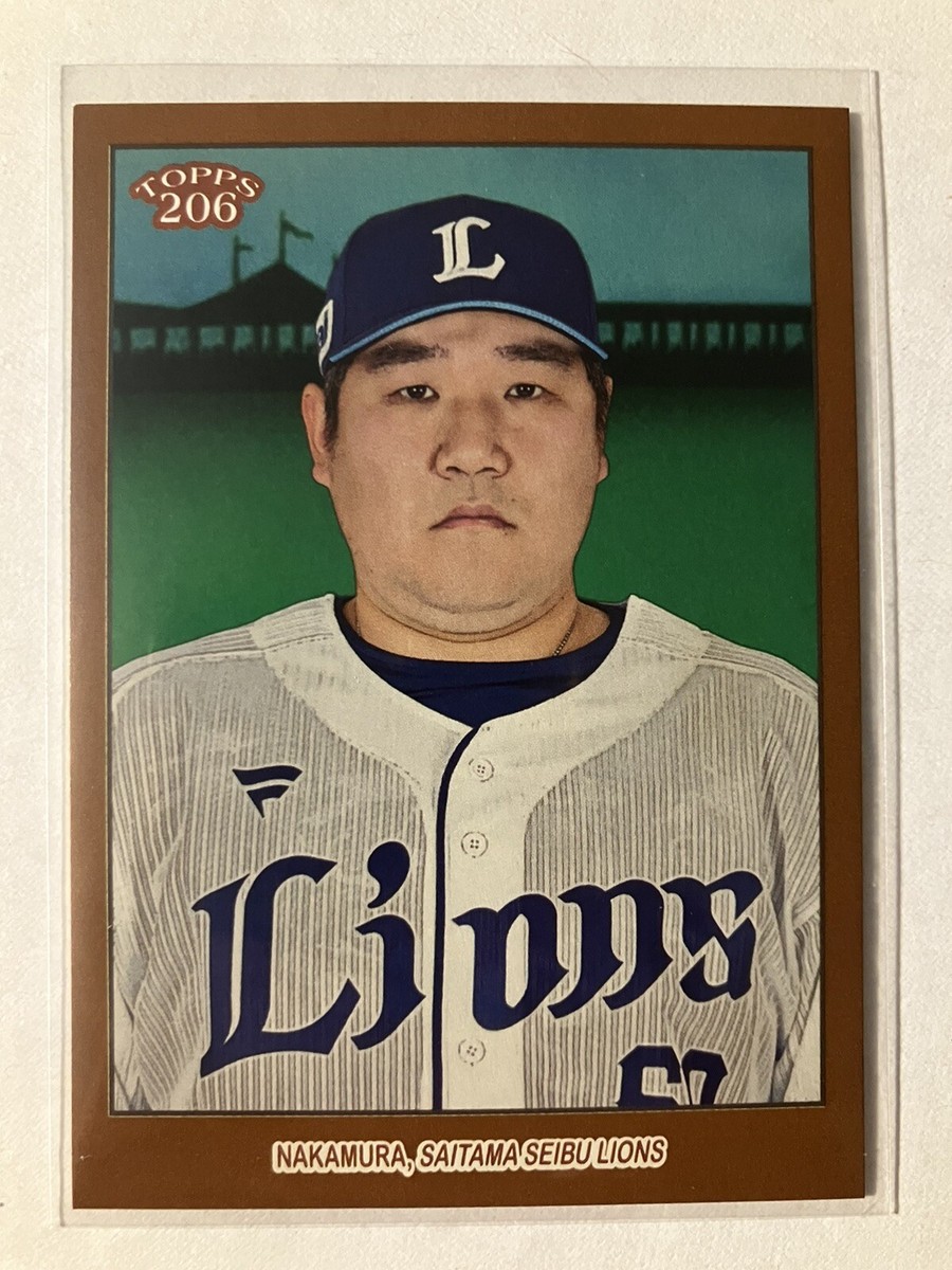 2023 Topps NPB 206 Bronze Takeya Nakamura Saitama Seibu Lions #109