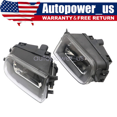 Clear Lens Front Bumper Fog Light Lamp Housing Shell for BMW E39 Z3 1997-2000
