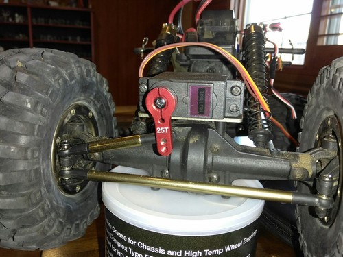 Redcat Everest 10 Four Wheel / Rear Steering Crawler 4WS complete kit with servo - Picture 6 of 6