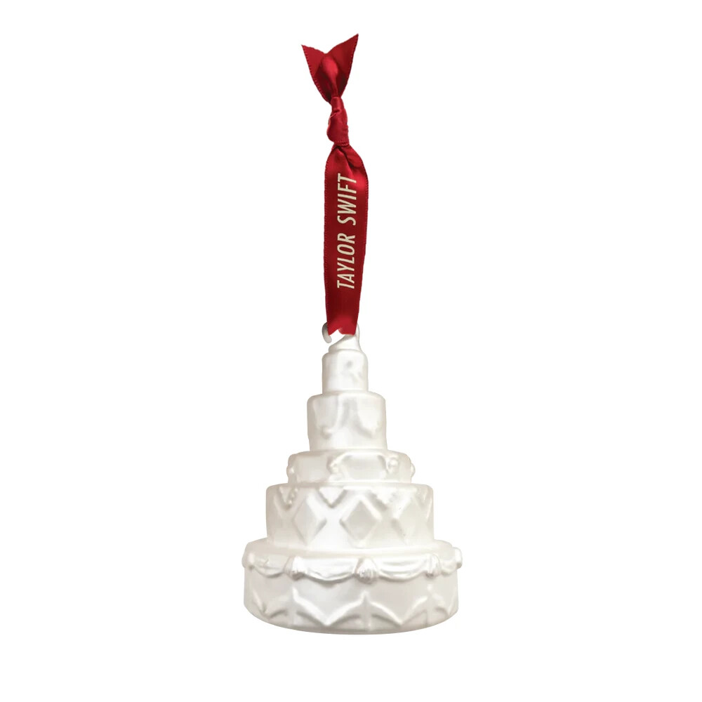 Taylor swift red cake ornament i bet you think about me christmas