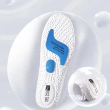 1-5Pairs Zoom Air Cushioned Sports Cushioned Insole Sof Sole Insoles Men's Athle