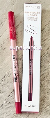 Makeup Revolution Renaissance CLASSIC Red Lip Liner NEW Sealed
