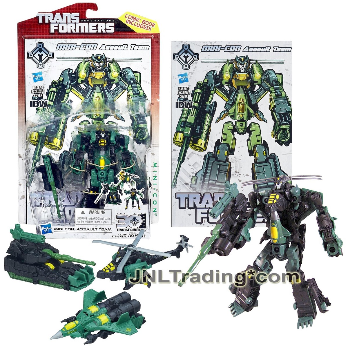 Yr 2013 Transformers Generations Thrilling 30 MINI-CON
