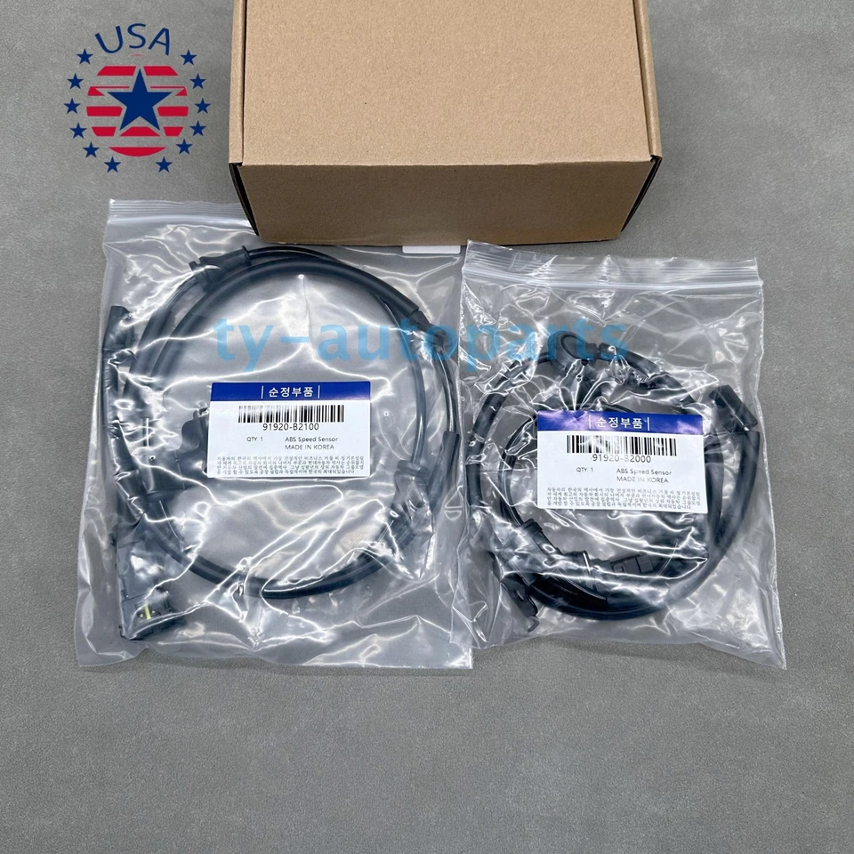 New Right &Left ABS Wheel Speed Sensor Wiring For 14-19 Kia Soul 15-19 Kia Soul Foto 3 de 4