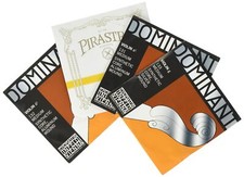 4/4 Violin String Set Pirastro Gold Label Thomastik Dominant Medium Gauge